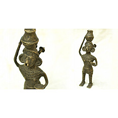 Ormolu ✺ Dhokra Tribal Women { 4 }